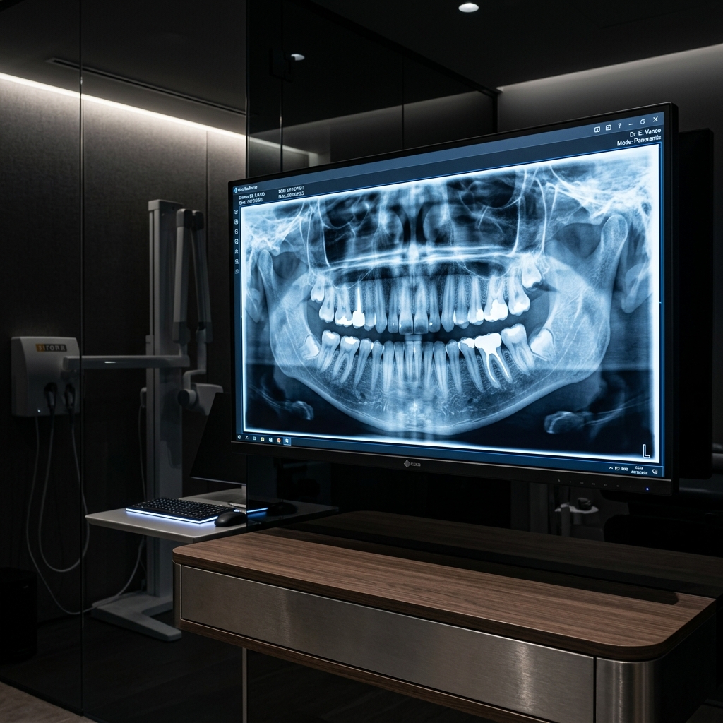 Dental Radiology — Digital Panoramic X-Ray at ECE Dental